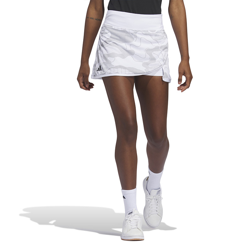 adidas Club Graphic Skirt (W) (White)