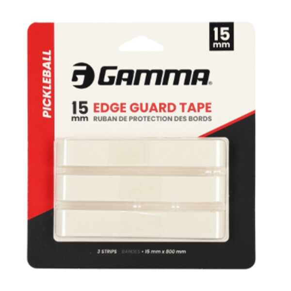 GAMMA 15mm Pickleball Edge Guard Tape (3x) (White)