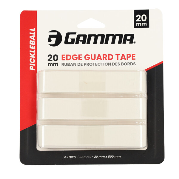 GAMMA 20mm Pickleball Edge Guard Tape (3x) (White)