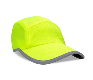 Headsweats Reflective Race Day Cap (Neon Yellow)