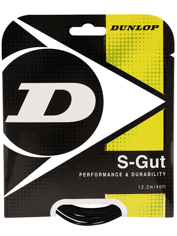 Dunlop S-Gut w/Dyna-Tec 16g (Black)
