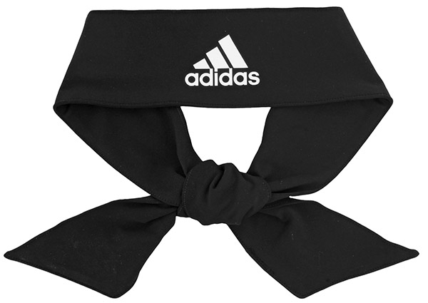 adidas Alphaskin Tie Headband (Black)