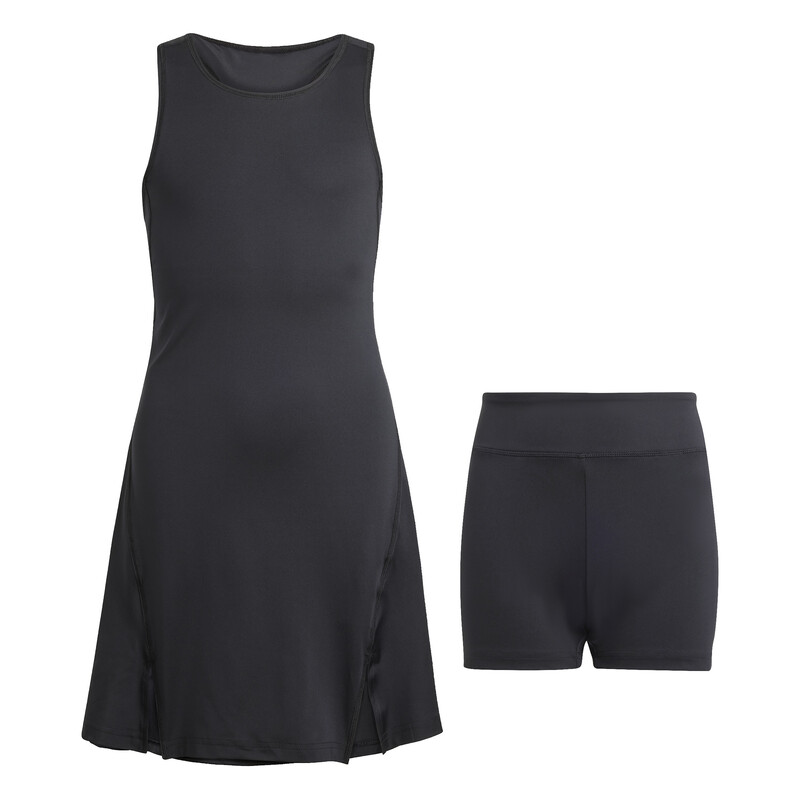 adidas Girls' Club Dress (Black)