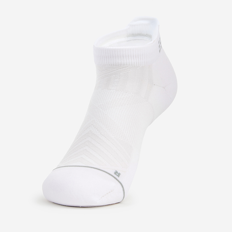 Thor-Lo Experia X-SPEED Performance Cushion No Show Tab Rocket Grip (White)