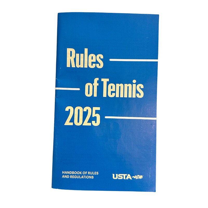 USTA Rules of Tennis 2025 Handbook