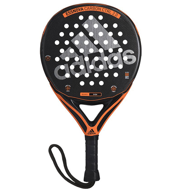 adidas Essnova Carbon CTRL 2.0 Padel Racket (Orange)