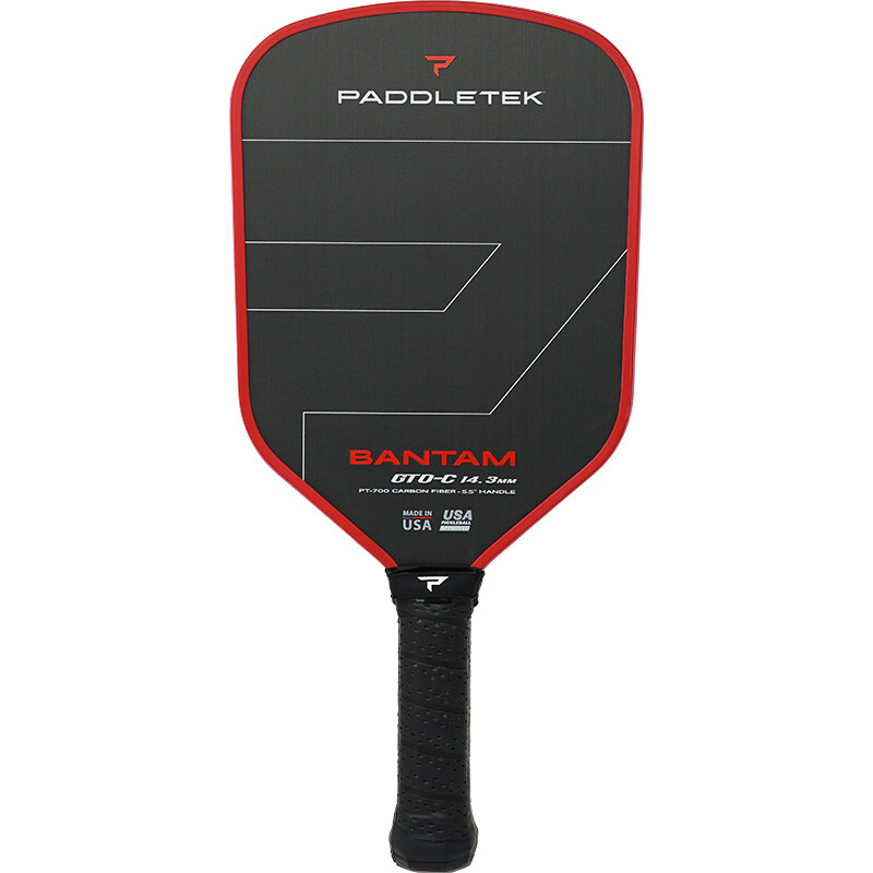 Paddletek Bantam GTO-C 14.3 Pickleball Paddle (Red)