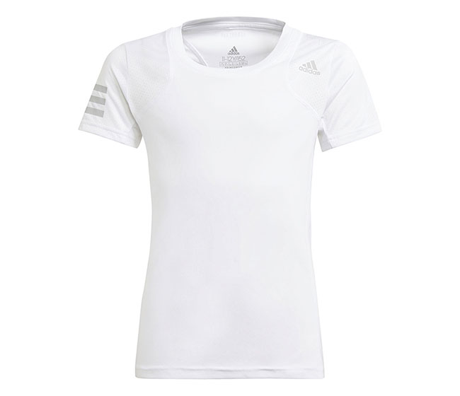 adidas Girls Club Tee (White)