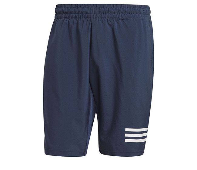 adidas Club 3 Stripe Short 9" (M) (Navy)