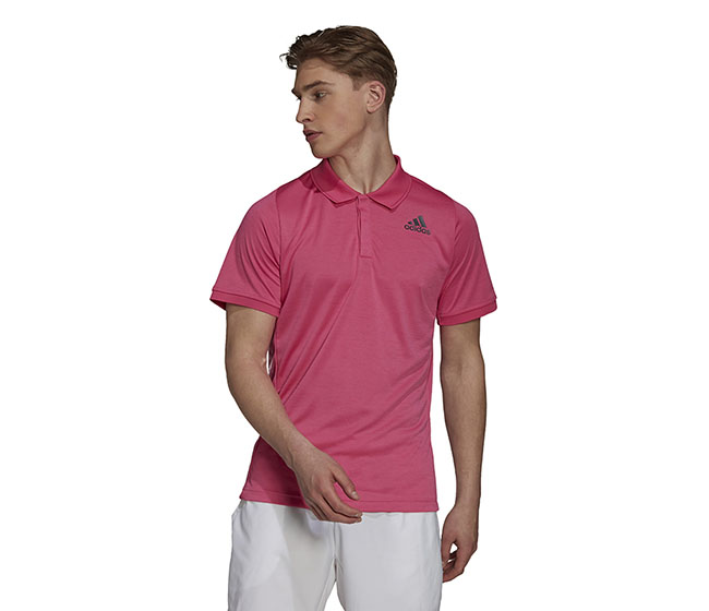adidas Tennis Freelift Polo (M) (Pink)