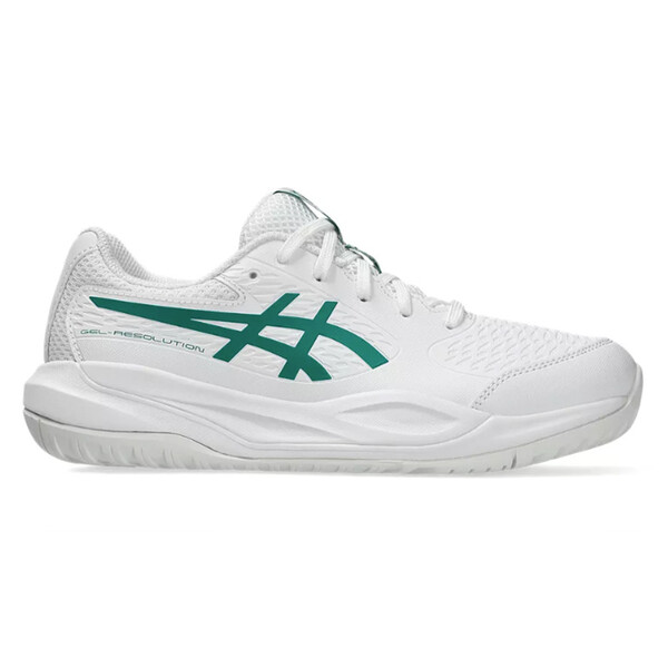 ASICS GEL Resolution X Kids' (White/Green)