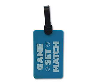 Game Set Match Bag Tag (1x)