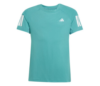 adidas Girls' Club Tee (Powder Teal)