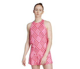 adidas Club Graphic Tank (W) (Lucid Pink)