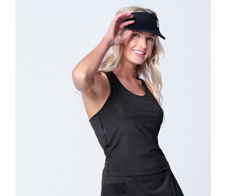 Lucky In Love Andrea Tank (W) (Black)