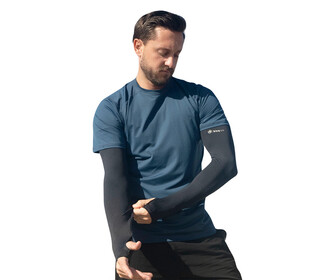 BloqUV Short Sleeve Crew (M) (Midnight Blue)