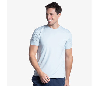 BloqUV Short Sleeve Crew (M) (Grey)