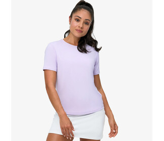 BloqUV Relaxed Short Sleeve Crew (W) (Lavender)
